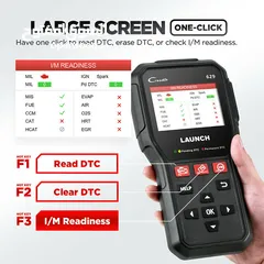  10 جهاز فحص السيارات لانش Launch CR629 OBD2