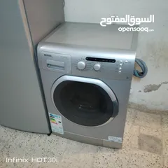  8 ثلاجه وغساله استعمال بسيط انفيرتر 270 دينار