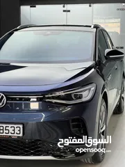  3 فوكس فاجن ID4 Crooz pro piano Black    2022وارد شركه البستنجي