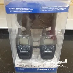  1 والكي تالكي walkie talkie جهاز اتصال لاسلكي من ايطاليا بمدى 10+ كيلو متر