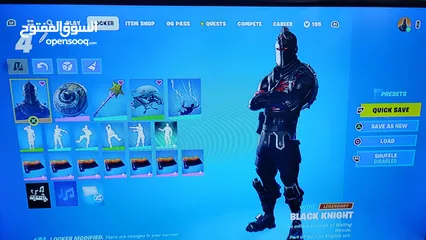  2 Fortnite account with PlayStation