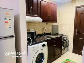  20 عروض العيد للايجار الشهري استديو  وغرفة وصالة مفروش في عجمان