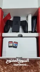  3 Nintendo switch OLED model مستعملو نظيف