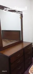  4 غرفه زان خشب نضيف مع فرشه