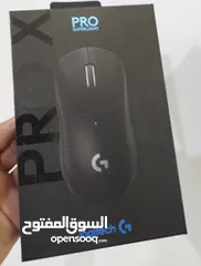  1 للبيع ماوس Logitech G Pro X Superlight Black Wireless Gaming خالي من المشاكل مع الواير مع البوكس