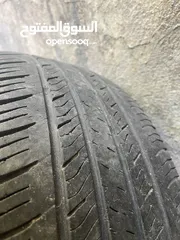  3 سبير جنط نيسان مع كوشوك نص عمر وطاسه اصليه