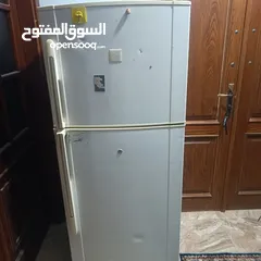  1 ثلاجة شارب مستعمل 14 قدم