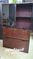  4 2 glass door cabinet for sale