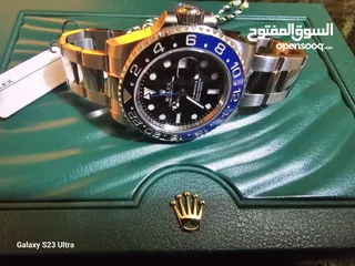  2 ROLEX  GMT MASTER 2 BATMAN