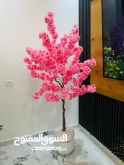 1 ترند الخريف وصل  ديكور فاخر يضفي لمسة من الهدوء والجمال على المكان  شجرة الكرز الصناعية الربيعية