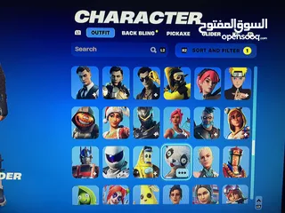  3 حساب فورتنايت للبيع نادر جدا و يسوى 7000 دينار و يحتوي على سكنات جوالات الجلاكسي