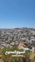  3 قطعه ارض مطله للبيع في السلط نقب الدبور سكن ج