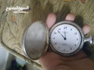  2 ساعه انتيكا ريموند ويل معها حرف K فضة