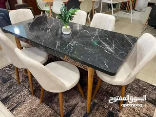  16 طاولة سفرة تركي (مكفولة )  باقل سعر في المملكة يوجد توصيل طاولات سفرة  التركية