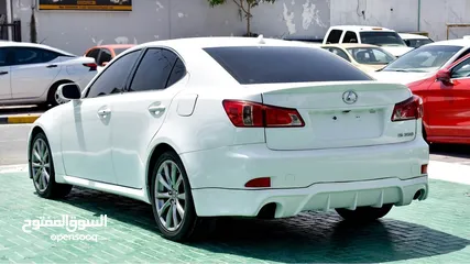  3 LEXUS IS350 2011 With sunroof in excellent condition