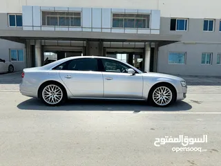  7 Audi A8L 2015 (Silver)