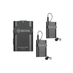  3 Boya Wireless By-WM4pro k2 مايكرفون ويرلس من بويا 