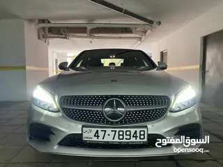  7 مرسيدس  2019c200 بحالة ممتازة للبيع  AMG kit