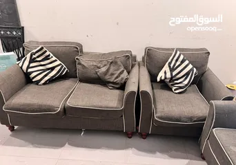  1 Sofa for sale and Curtains for Sale