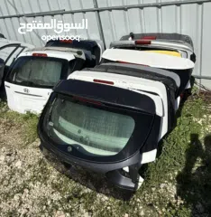  1 اطقم ابواب سيارات كورية +ودبات خلفية +وطبونات خلفية كاملة مع الجسور مع حساس شركة