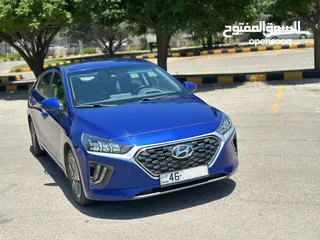  19 هيونداي ايونك موديل2021 اقتصاديه بشكل عالي فل جميع الاضفات بدون فتحه بسعر مغري مالك اول من الحره
