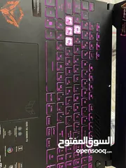  5 لابتوب asua معالج Intel Core i7 الجيل 12 كرت شاشه RTX 3050 ti  16جيجابايت رام ونص تيرابايت SSD