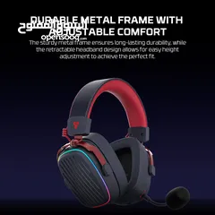  6 FANTECH WHG02P HARMONY PRO WIRELESS GAMING HEADSET سماعات فانتيك هارخوني كن فانتيك الجديدة كليا
