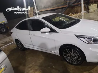  2 هونداي اكسنت 2019 فجص نخب متتاز حدا حدا جدا عزا  قليل فل الفل ما عدا فتحه