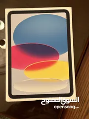  1 ايباد 10 جديد نو اكتف 256 جيجا