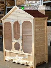  2 قفص طيور بجميع انواعها