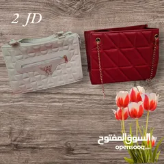  3 شنط نسائية مستعمل خفيف استيراد دبي