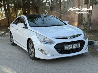  1 هيونداي سوناتا هايبرد موديل 2012 وارد كوري فحص كامل بسعر مغري
