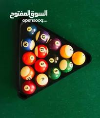  10 مثلث و طباشير بلياردو و سنوكر. استيكات طابات. متوفر خدمة التوصيل لجميع المحافظات