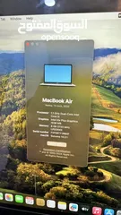  8 MacBook Air 2020 (not m1)13.3 inches 8 Ram 256GB