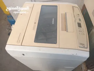  1 washing machine good condition good working
