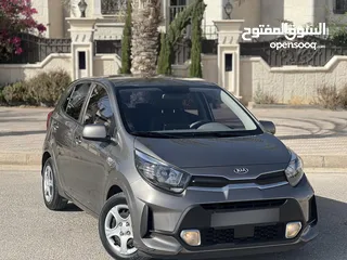  4 كيا مورنينج موديل 2021 جمرك جديد باسم المستورد  فحص كامل 7 جيد ،  بدفعه اولى  800 دينار على الهويه