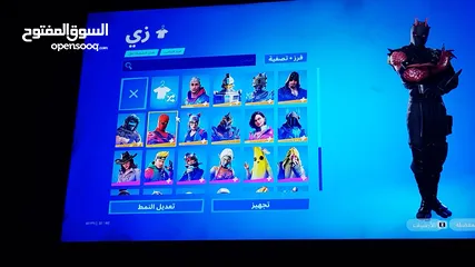  1 حساب فورت نايت نظيف