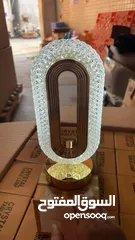  6 تيبل لامب كريستال ثلاث اضائات crystal taple lamp