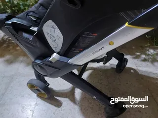  3 عرباية طفل ومقعد طفل وقاعدة سيارة متطورة