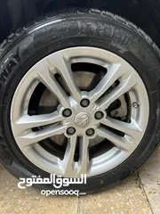 1 جنطات mg zs مع الكوشوك ممشى 500 كيلومتر
