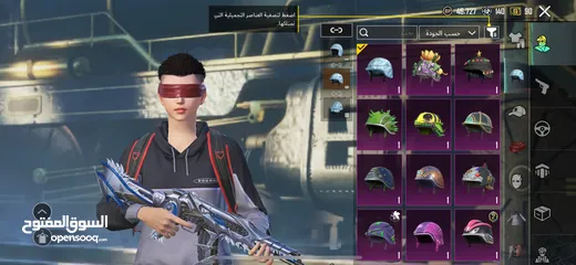  8 حساب ببجي فيه اسلوب خرافي ولبسة ذهبية للبيع بسعر مغري جداً ومميز