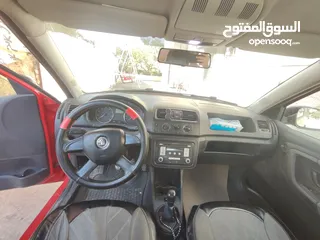  10 سكودا فابيا 2013 اصل برايفت جير عادي