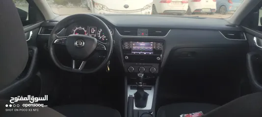  7 سكودا اوكتافيا بنوراما بحالة الشركة  اتومتيك ماتور (1400بنزين )2018