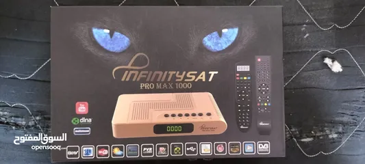  1 ريسيفر INFINITY PRO MAX 1000 للبيع بحال الوكاله وبسعر مغري