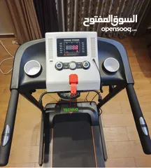  2 جهاز مشي و ركض كهربائي Techno fitness استعمال قليل جداً للبيع