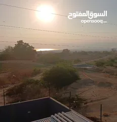  4 ارض للبيع في سويما اطلالة البحر الميت تصلح لمشروع شاليهات بسعر مغري
