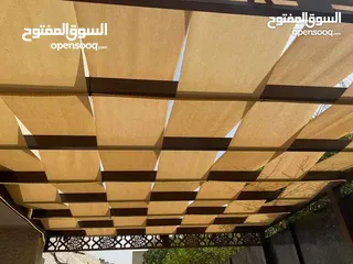  6 تركيب جميع انواع القرميد  تفصيل ابواب وحمايات ودربزنات  تركيب مظلات وبرقلات   صيانه عامه
