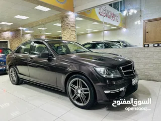  7 مرسيدس C200 موديل 2013 AMG