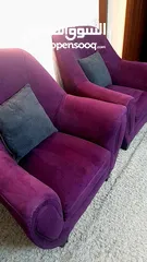 2 كنبايتين مفرد للبيع نضاف 30