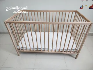  2 BABY CRIB wooden